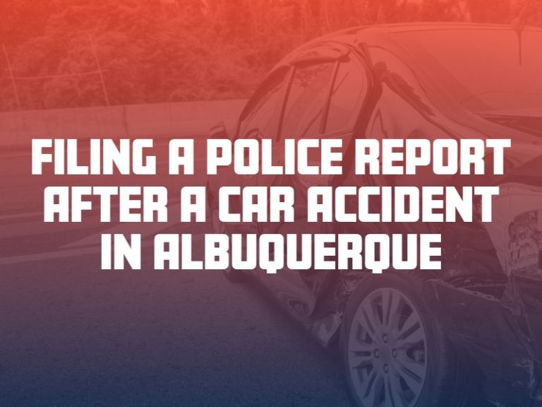How to File a Police Report After a Car Accident in Albuquerque