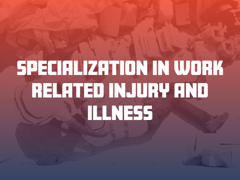 work related injury and illness claims