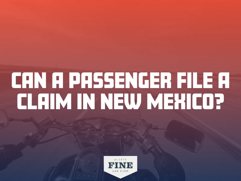 Can a passenger file a claim in New Mexico?